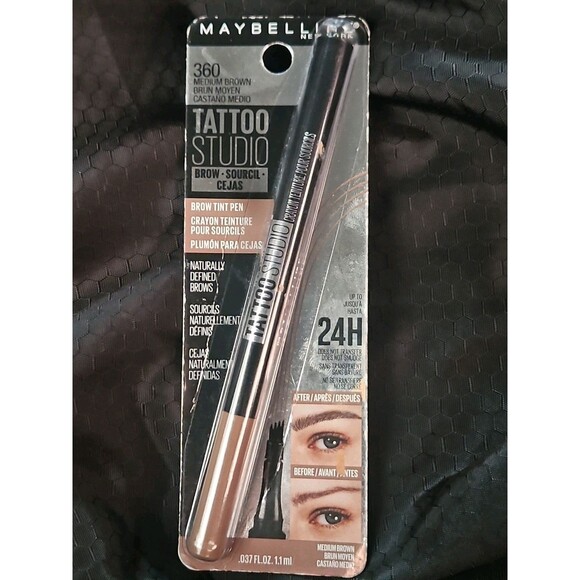 Maybelline ~ Tattoo Studio Eyebrow ~ #360 - Medium Brown - Picture 3 of 7